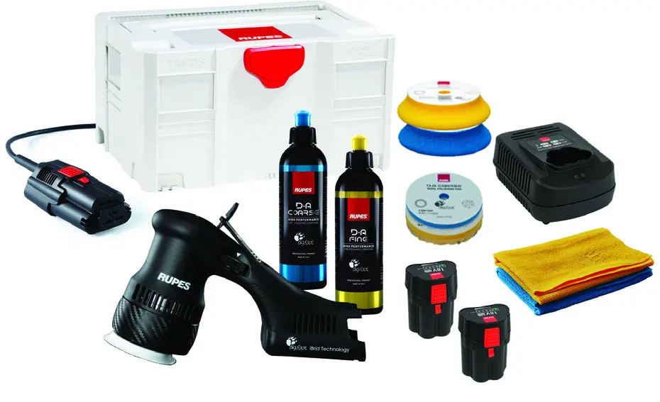RUPES HLR75 Mini iBrid – 75mm polisher BETA Set